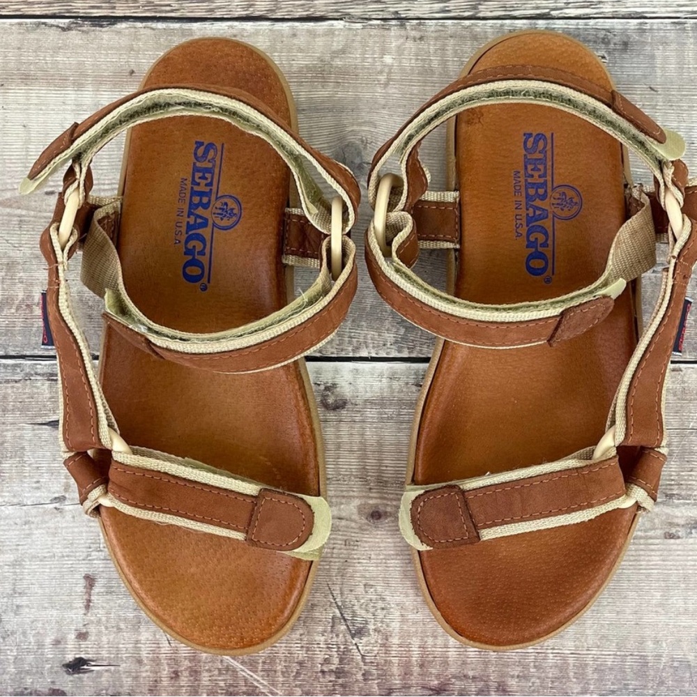 Sebago Cognac Sandals